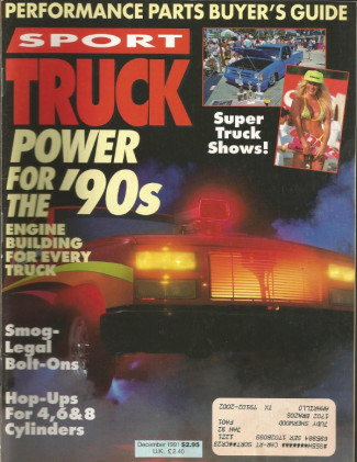 SPORT TRUCK 1991 DEC - SMOG LEGAL BOLT-ONS, ENGINE BUILDING, HOP UPS